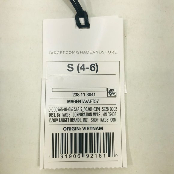 Shade And Shore Women's Size Small 4-6 High Leg Ribbed Bikini Swim Bottom New - Picture 4 of 8